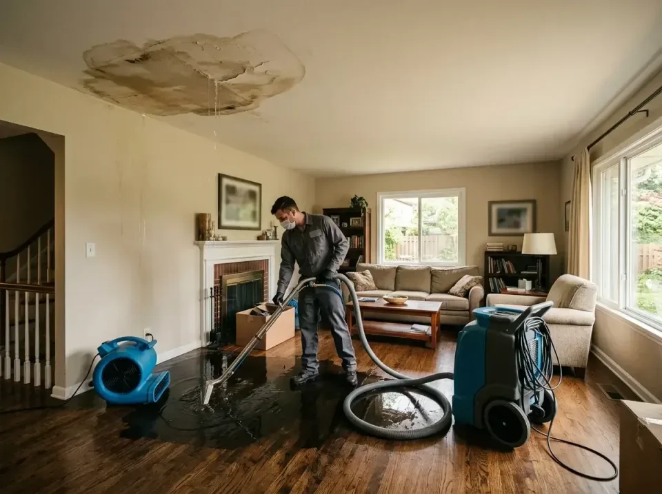 attic-pipe-burst-ceiling-drip-008 — frequently asked questions, Water Damage Restoration & Carpet Care in North Canton, OH